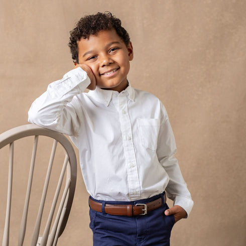 stretch-poplin-organic-button-down-shirt Hope & Henry - Sophia's Style-4